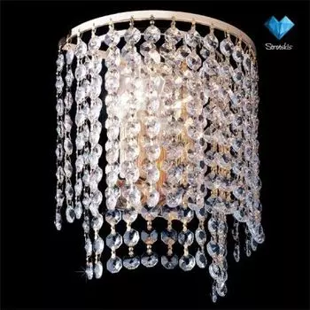 Светильник бра Eurosvet 3122/2 прозрачный хрусталь