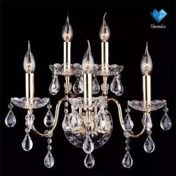 Светильник бра Eurosvet 3600/5 золото прозрачный