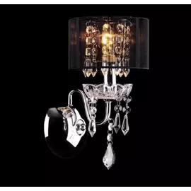 Светильник бра Евросвет 2045/1 хром + черный