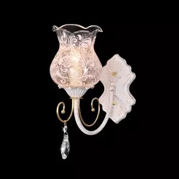 Светильник бра Евросвет 60002/1 белый с золотом