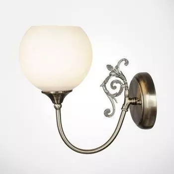 Светильник бра Евросвет 60052/1 античная бронза