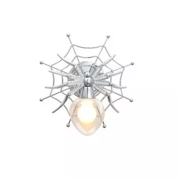 Светильник бра паутина с пауком Divinare 1308/02 AP-1 RAGNO