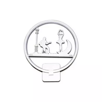 Светильник бра ВЕЧЕР белый w30*8 h-35 LED 18W (4000K) Kink light 74110,3