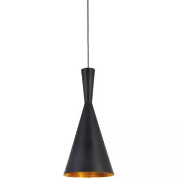 Светильник подвесной черный с золотом Arte lamp A3408SP-1BK Cappello