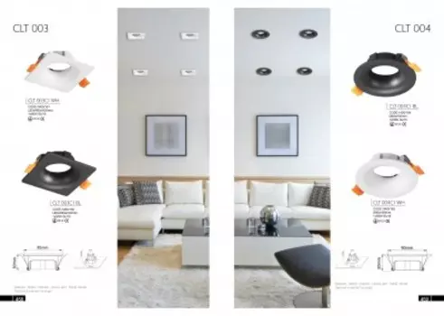 Светильник Crystal lux CLT 003C1 WH