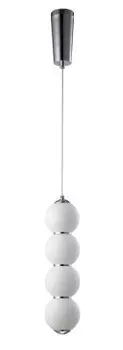 Светильник Crystal lux DESI SP4 CHROME/WHITE