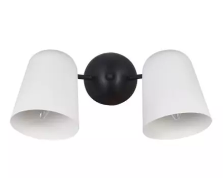 Светильник Crystal lux ENRIQUE AP2 BLACK/WHITE