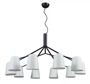 Светильник Crystal lux ENRIQUE SP10 BLACK/WHITE