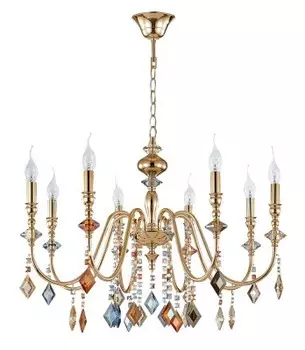 Светильник Crystal lux MERCEDES SP8 GOLD/COLOR