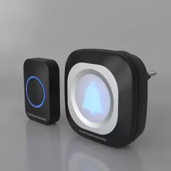 Звонок дверной DBQ25M WL 36M IP44 Черный