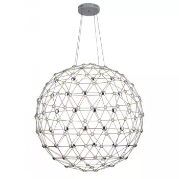 Светильник подвесной шар большой Divinare 1610/02 SP-140 CRISTALLINO
