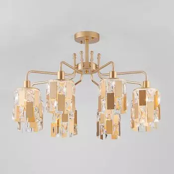 Люстра Eurosvet 10101/8 перламутровое золото