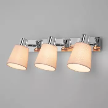 Светильник Eurosvet 20080/3 хром/бежевый