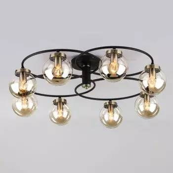 Люстра потолочная Eurosvet 70104/8 черный