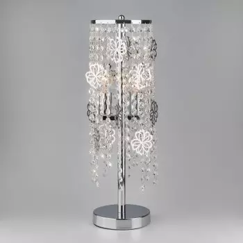 Светильник Евросвет 01035/2 хром/прозрачный хрусталь Strotskis