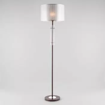 Торшер с абажуром Евросвет 01062/1 хром