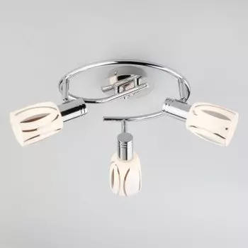 Светильник Евросвет 20115/3 хром