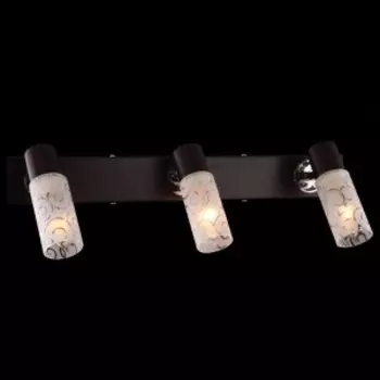 Светильник Евросвет 21130/3 хром/венге