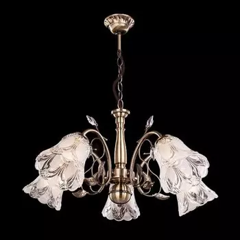 Люстра Eurosvet 30009/5 античная бронза