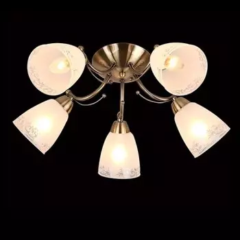 Светильник Eurosvet 30080/5 античная бронза