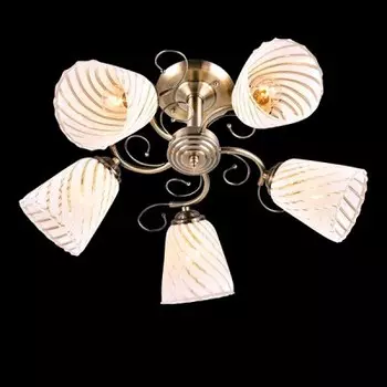 Светильник Евросвет 30099/5 античная бронза