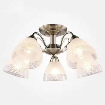 Светильник Евросвет 30105/5 античная бронза