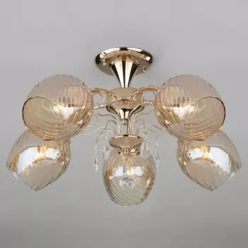 Светильник Евросвет 30120/5 золото