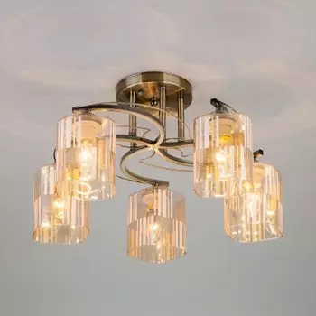 Светильник Евросвет 30124/5 античная бронза