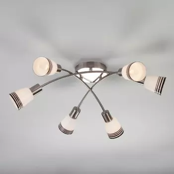 Светильник Евросвет 30131/6 сатин-никель