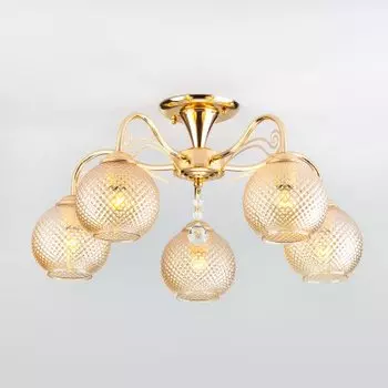 Светильник Евросвет 30139/5 золото