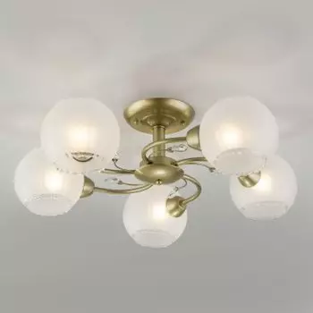 Светильник Евросвет 30146/5 перламутровое золото