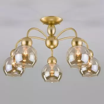 Светильник Евросвет 30148/5 перламутровое золото