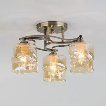 Светильник Евросвет 30158/3 античная бронза