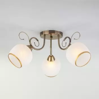 Светильник Евросвет 30159/3 античная бронза