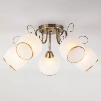 Светильник Евросвет 30159/5 античная бронза