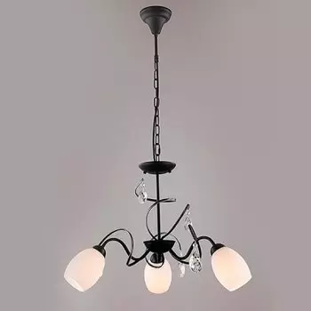 Светильник Евросвет 60033/3 черный с серебром