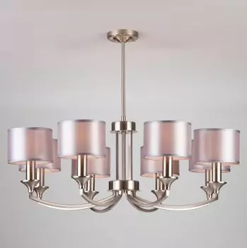 Светильник Евросвет 60067/8 сатин-никель