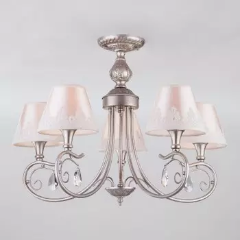 Светильник Eurosvet 60069/5 серебро