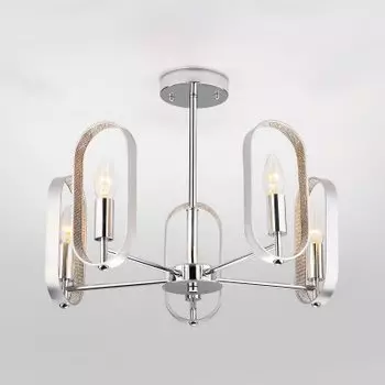 Светильник Евросвет 60077/5 хром