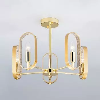 Светильник Евросвет 60077/5 золото