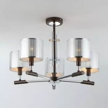 Светильник Евросвет 60078/5 хром