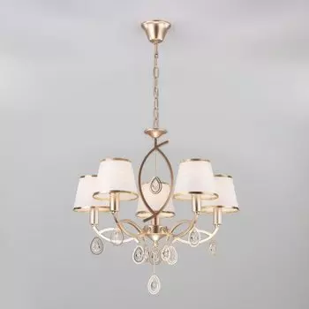 Светильник Евросвет 60091/5 перламутровое золото