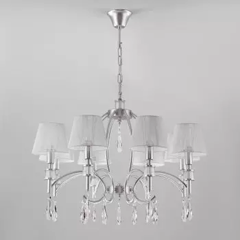 Светильник Евросвет 60092/8 серебро