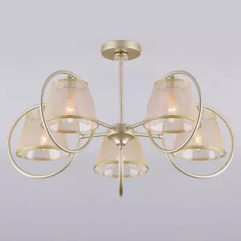 Светильник Евросвет 60093/5 перламутровое золото