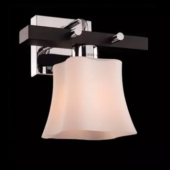 Светильник Евросвет 70007/1 хром/венге