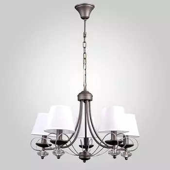 Светильник Евросвет 70046/5 серый/хром