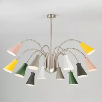 Светильник Евросвет 70080/12 сатин-никель