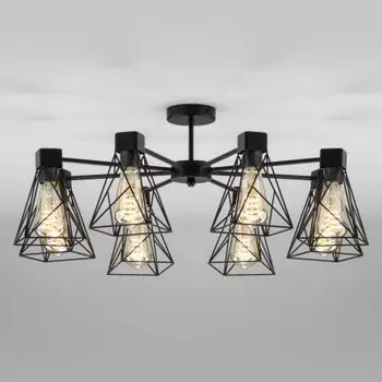 Светильник Евросвет 70107/8 черный