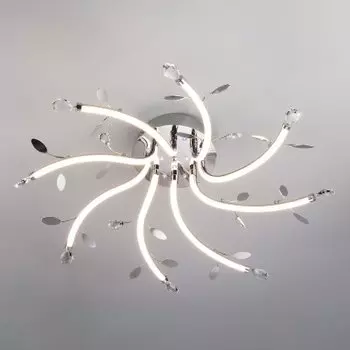 Светильник Евросвет 90128/8 хром 72W