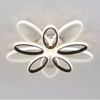 Светильник Евросвет 90137/10 белый/чёрный 110W